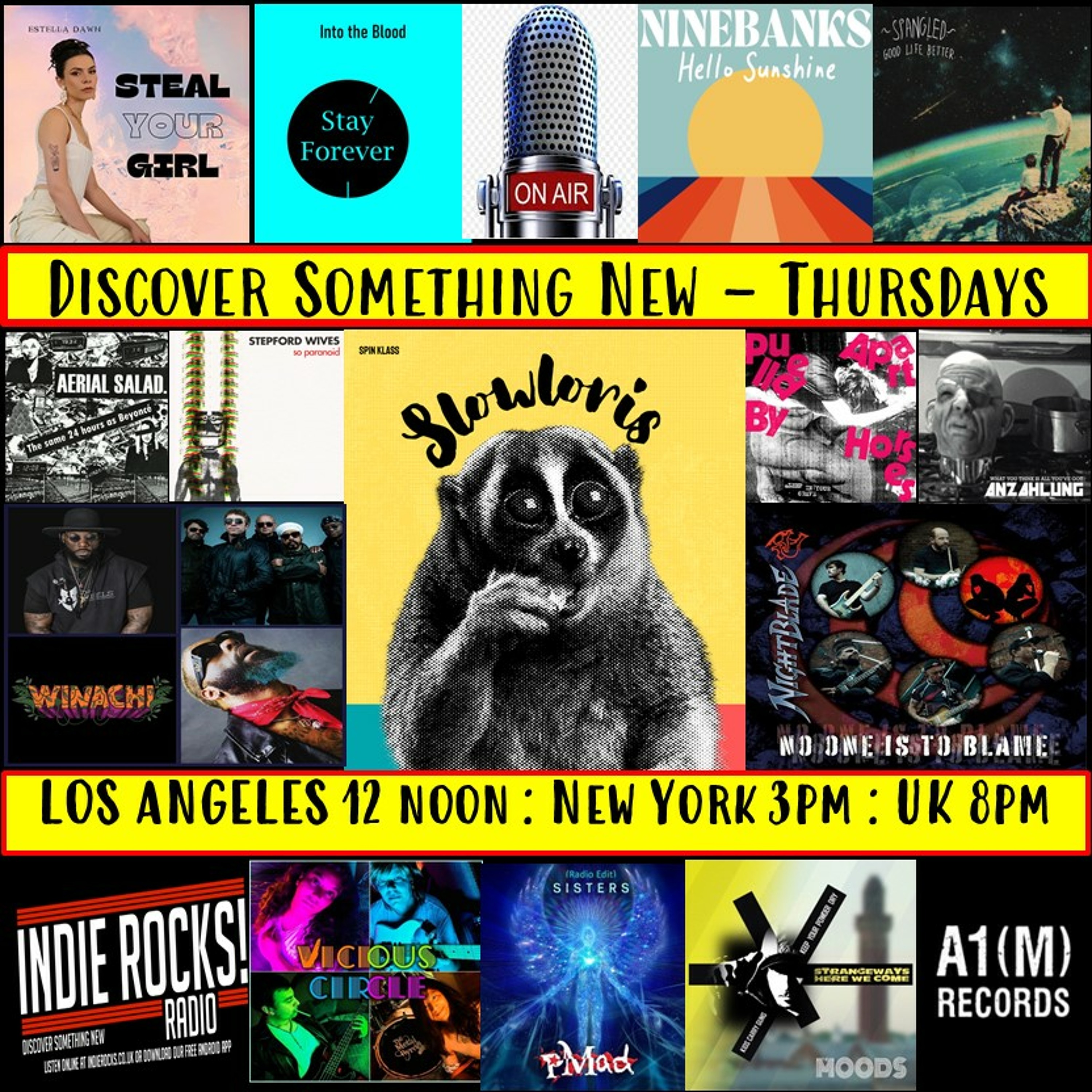 A1M new Music Show - Discover New Music - Indie Rocks Radio