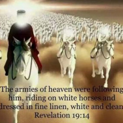 Christ on His White Horse Rev 19:11-16