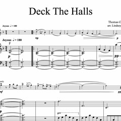 Deck the Halls Piano Accompaniment Sample