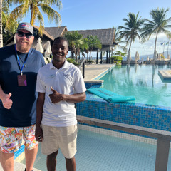 Moose talks with Curtis Bailey - Watersports Manager at Sandals Grenada