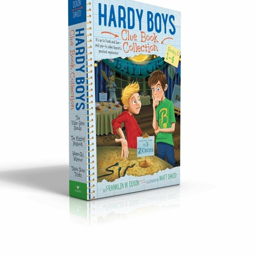 Read  [▶️ PDF ▶️] Hardy Boys Clue Book Collection Books 1-4 (Boxed Set