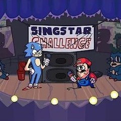 FNF: Italian Rage - SingStar Challenge but it's Sonic and Mario