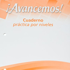 [FREE] EPUB 📚 Avancemos! Level 1: Cuaderno Practica Por Niveles by  MCDOUGAL LITTEL