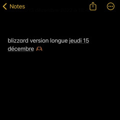 BLIZZARD snippet