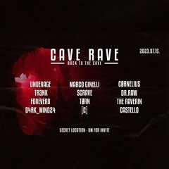 Marco Ginelli @ LIVE - CAVE RAVE (SECRET LOCATION) (2023.07.15.)