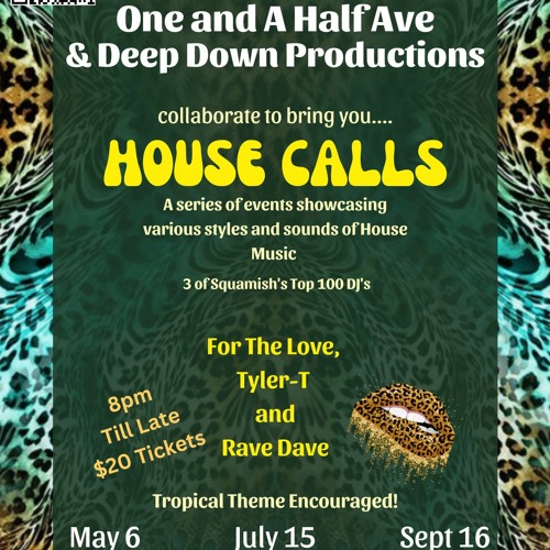 House Calls Live Set List from One and a Half Ave May 6 2023