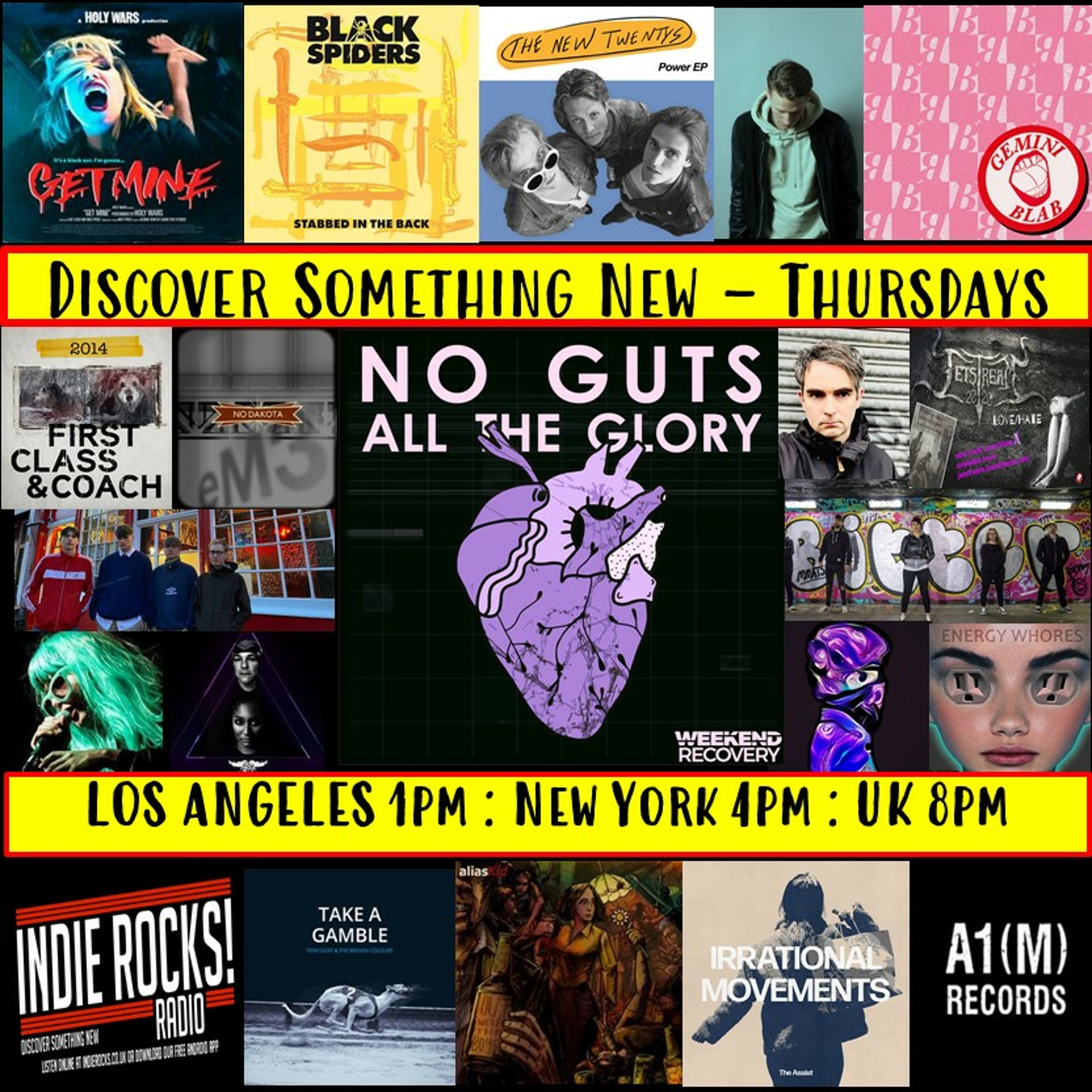 A1M new Music Show - Discover New Music - Indie Rocks Radio