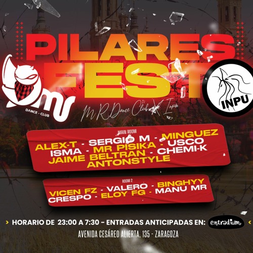Valero @ PILARES FEST MR X INPU (INPU Discoteca) 07 - 10 - 2023