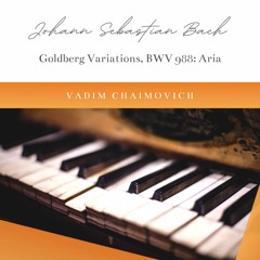 J.S. Bach: Goldberg Variations, BWV 988: Aria