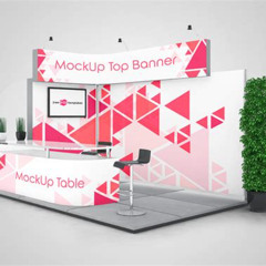 Ausstellungsstand Mockup Video Free Kostenlos Downloaden