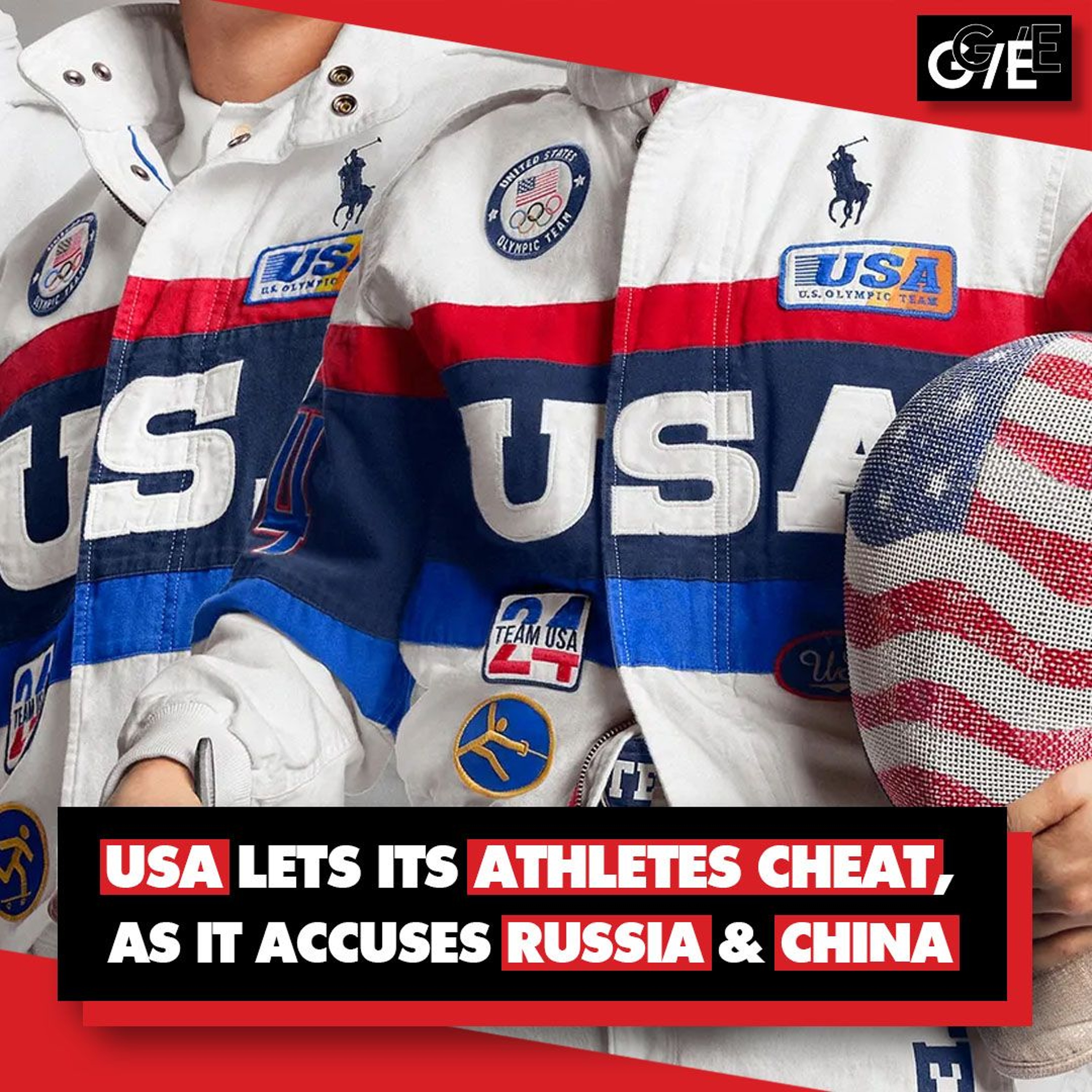 USA lets athletes cheat with steroids, as it accuses Russia & China of violating anti-doping rules