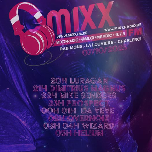Luragan - DJ SET @MIXXRADIO.BE - 07/10/2025