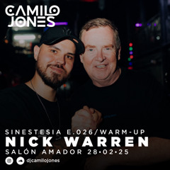 SINESTESIA E.026 - WARMUP NICK WARREN