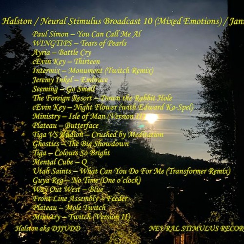 NSR Broadcast 10 (Mixed Emotions) (January 21, 2021)