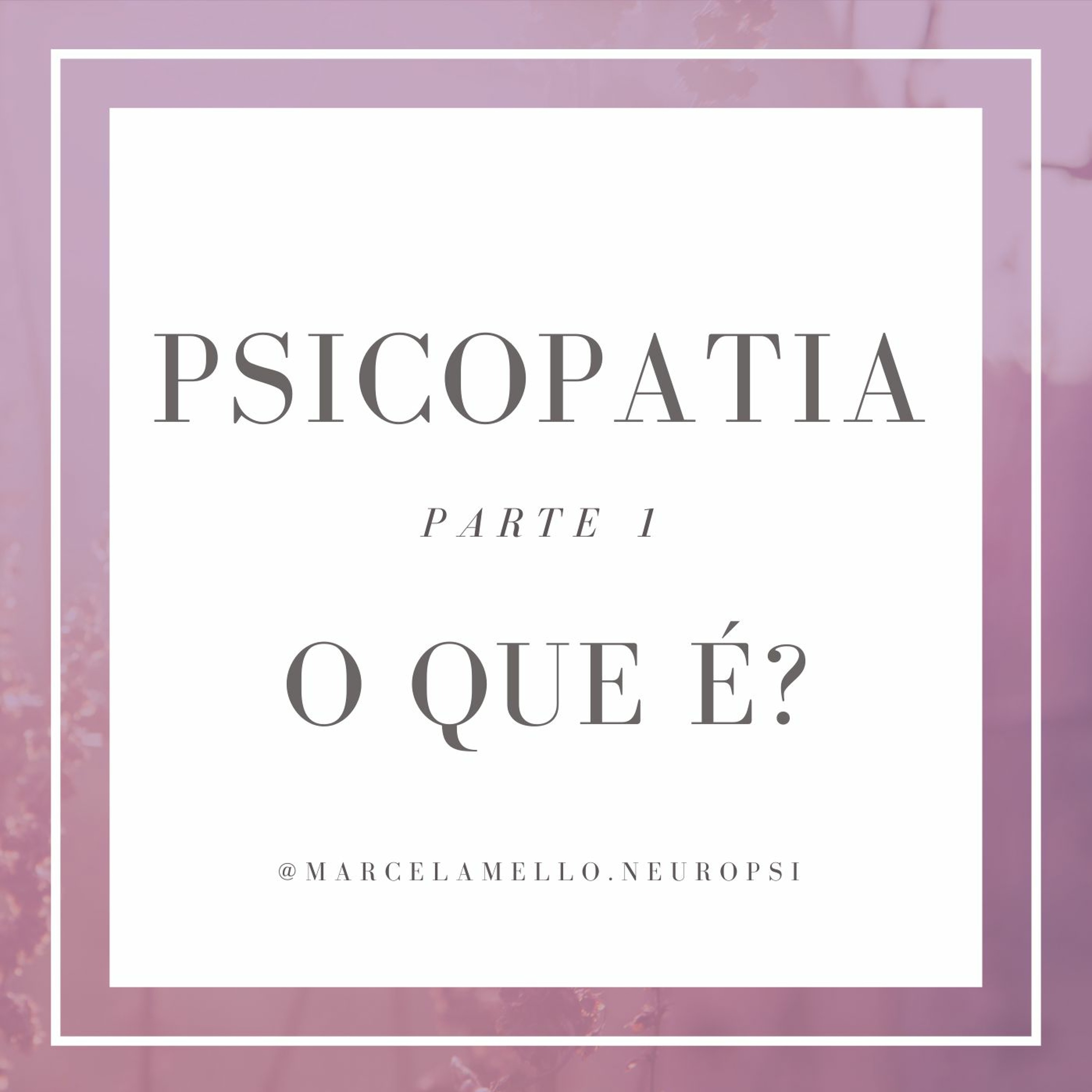 Neuropsicóloga Marcela Mello
