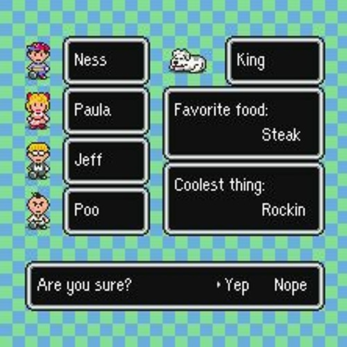 name your character menu to a generic indie rpg
