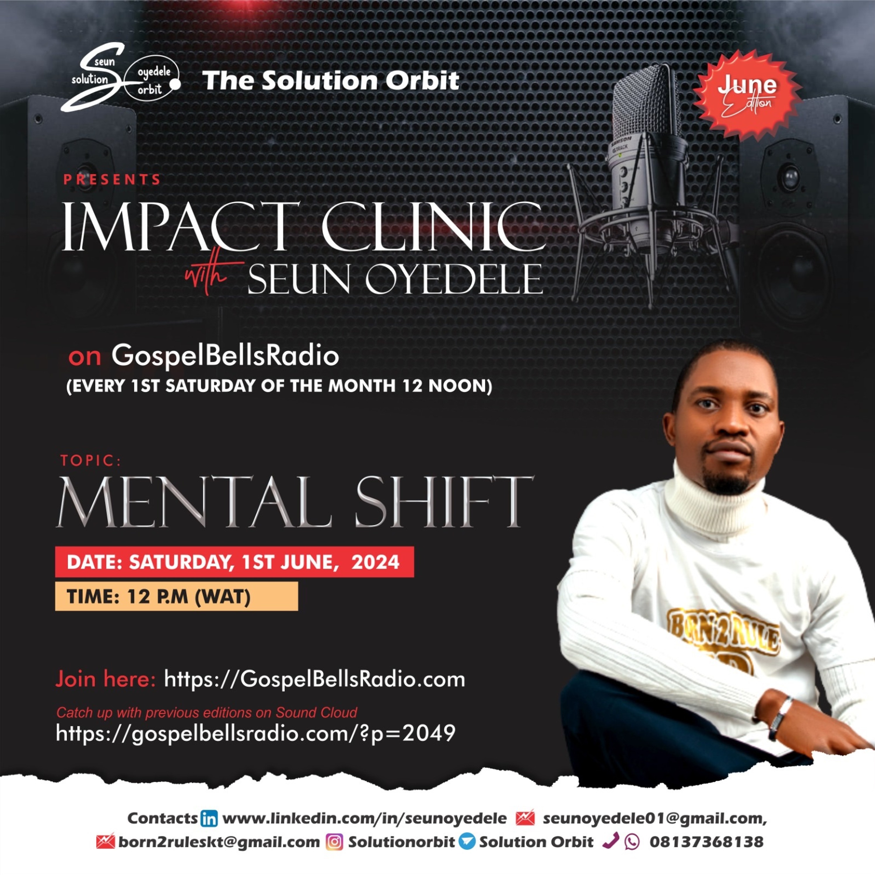 MENTAL SHIFT (1) |Impact Clinic With Seun Oyedele | June 1 2024 episode artwork