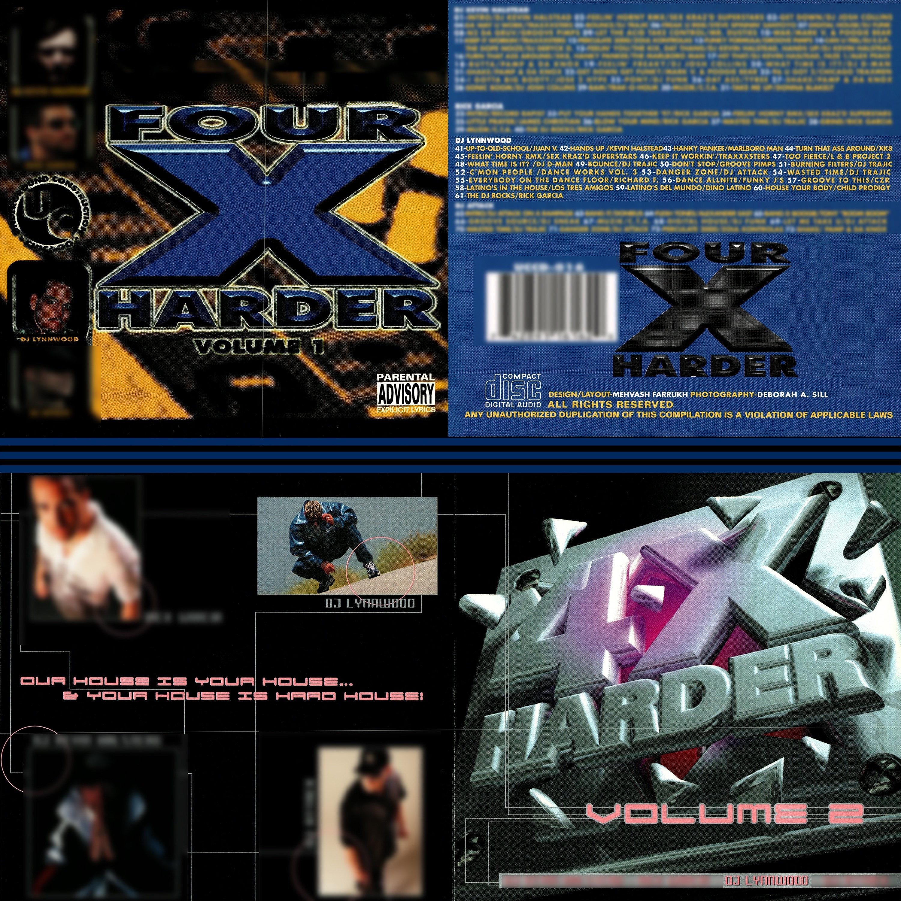 Four X Harder Volume 1 (1996) Remastered