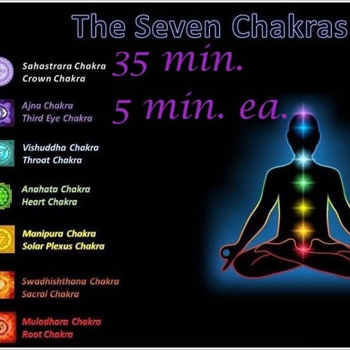 Stream 35 Minute 7 Chakra Healing Meditation by DJ infinitE