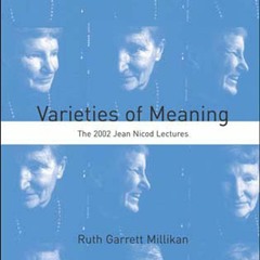 ▶️ PDF ▶️ Varieties of Meaning: The 2002 Jean Nicod Lectures ipad