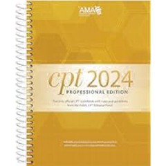 EBOOK CPT Professional 2024 by American Medical Association