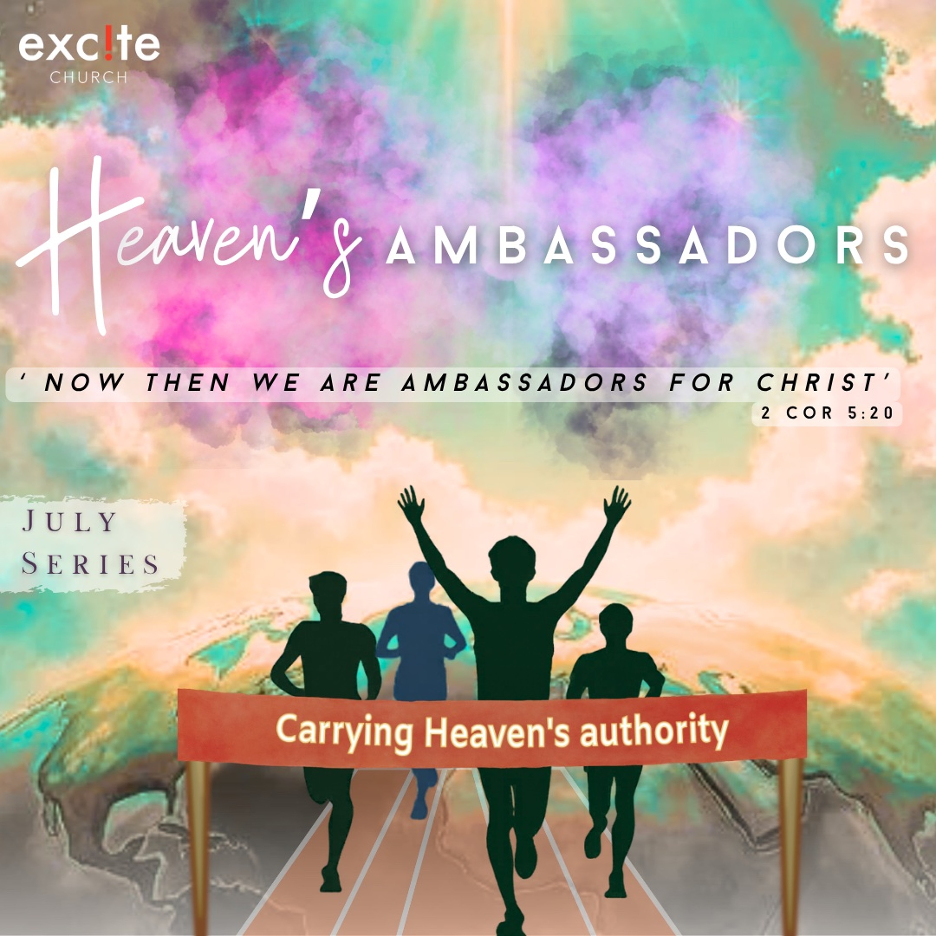 19th July - Heavens Ambassadors - Ps Paul Whitehead - Carrying Heavens authority episode artwork
