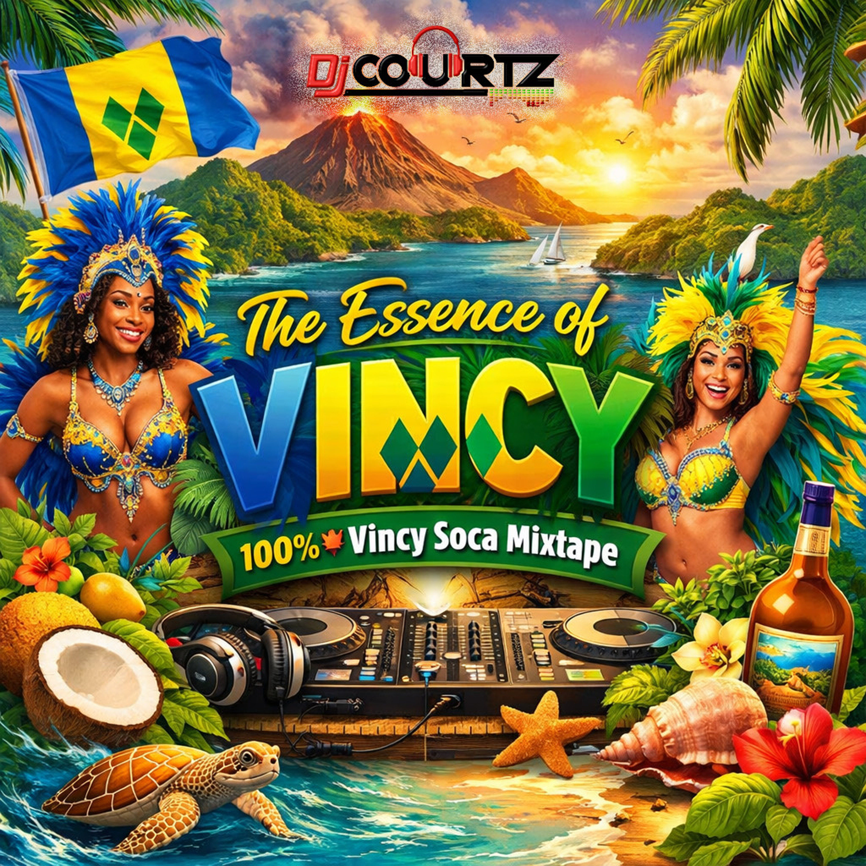 THE ESSENCE OF VINCY PT.1 | 100% VINCY SOCA | MIXED BY @ITSDJCOURTZ episode artwork
