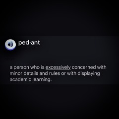 Pedant (The Chain Around (Y)our Neck)