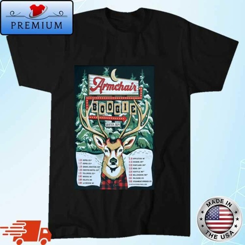 Stream Official Armchair Boogie Winter 2024 Concert Tour Shirt by