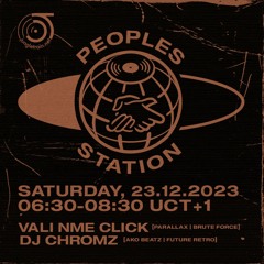 Peoples Station #27 on Jungletrain.net - 2023/12/23 DJ Chromz & Vali NME Click