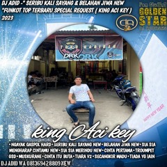 DJ ADID -''SERIBU KALI SAYANG & BELAHAN JIWA NEW ''FUNKOT TOP ( KING ACI KEY ) 2023