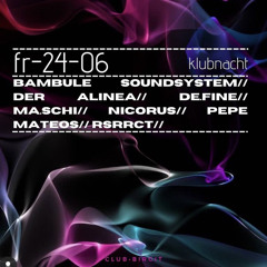 @Club Birgit | KLUBNACHT |  24.06.22 | Berlin