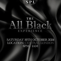 Pure Vibes Ent - Live At SPL Events (All Black) 19.10.2024