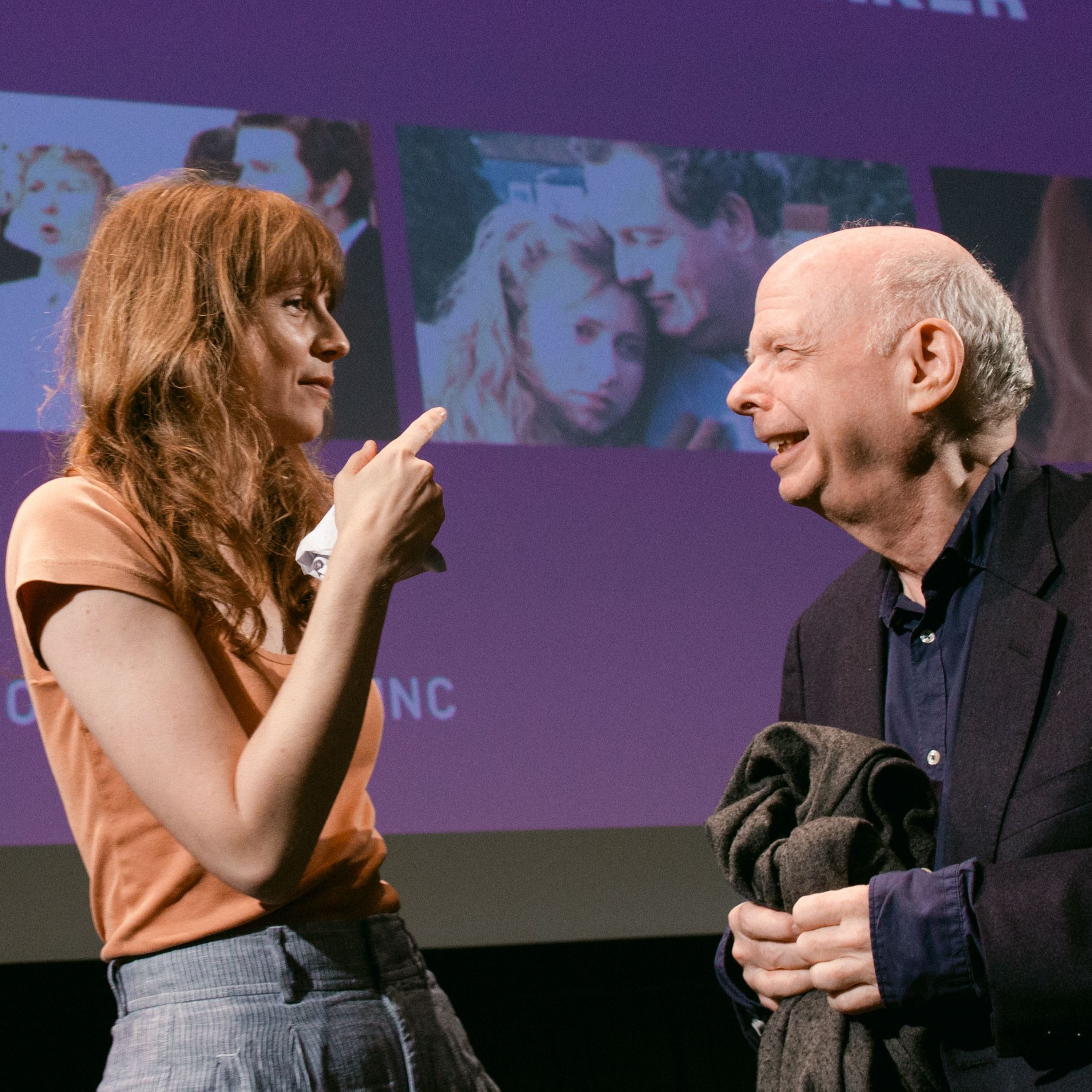 cover of episode #532 - Wallace Shawn and Annie Baker on My Dinner With André
