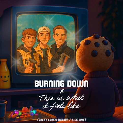 Burning Down vs This Is What It Feels Like (Cocky Cookie Mashup & Kick Edit) DOWNLOAD FULL TRACK