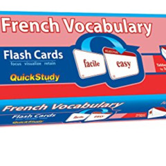 [Get] PDF 🖊️ French Vocabulary Flash Cards - 1000 cards: a QuickStudy Reference Tool