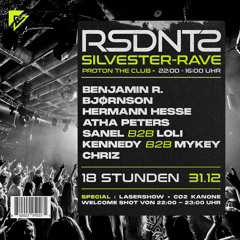 Hermann Hesse @ ProTon Stuttgart // RSDNTS NYE RAVE (Trance / live-rec)
