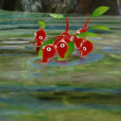 rainy day (sunset)- pikmin 3