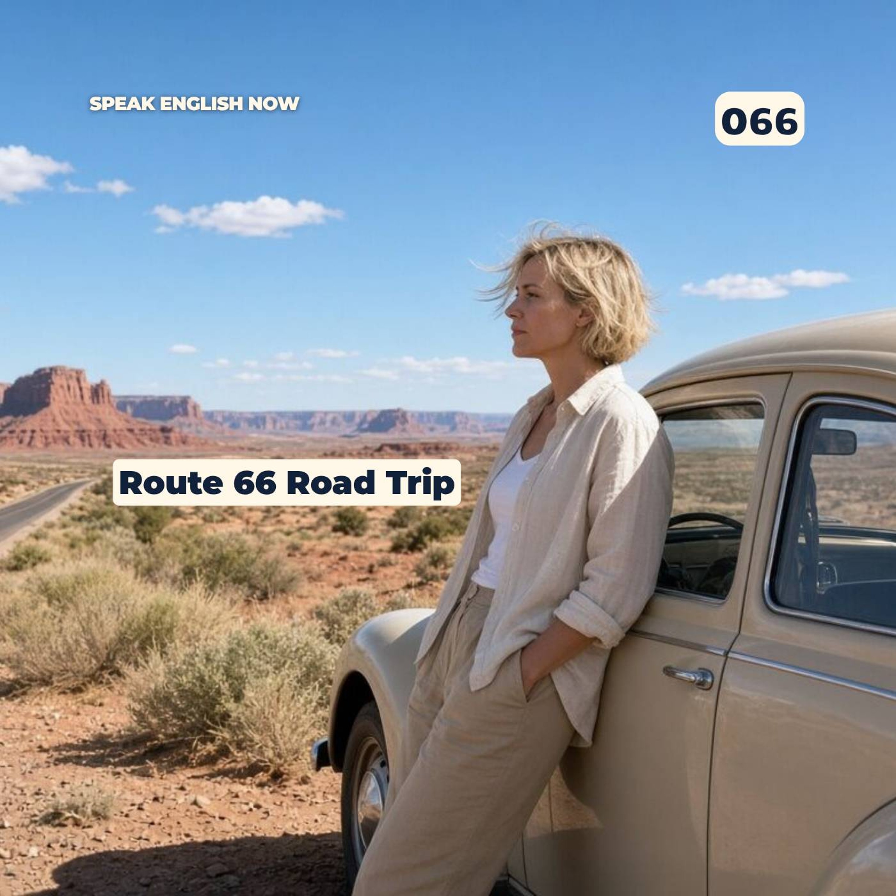 #066 Route 66 - How to plan a road trip episode artwork