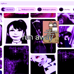 run away (pastel)