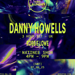 Robbie Lowe warming up for Danny Howells - Chinese Laundry 2025