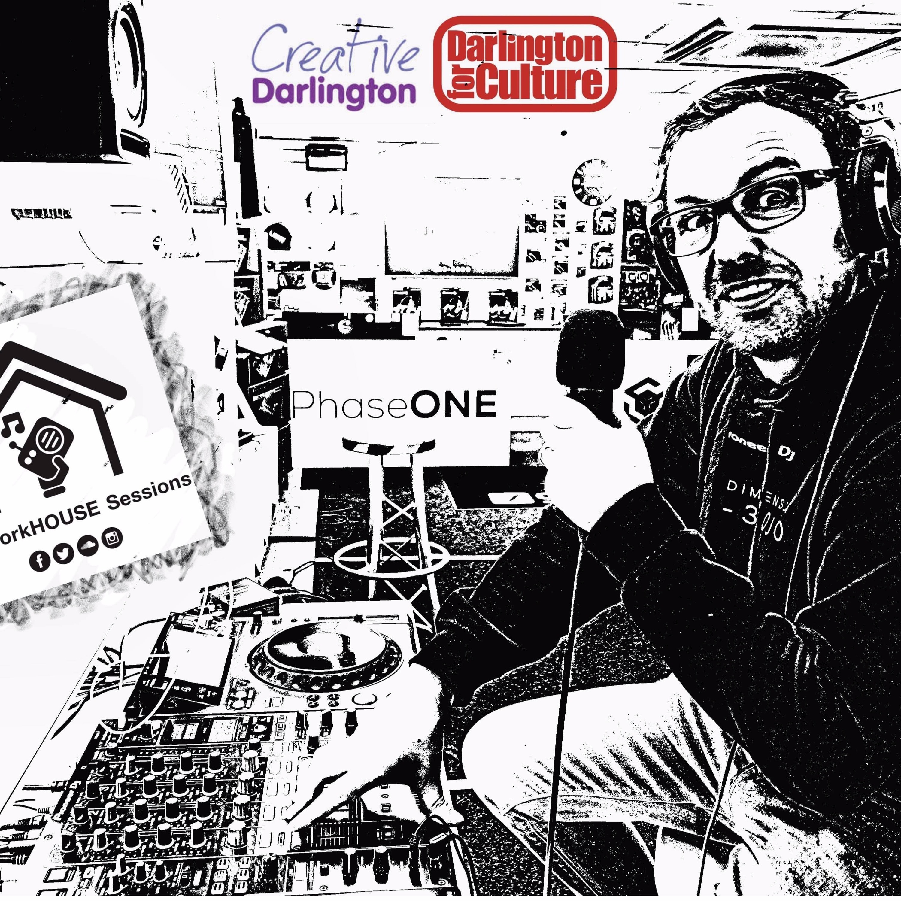 The WorkHOUSE Presents The Pandemic Podcast episode 4 featuring Phase One DJ Store Mike episode artwork