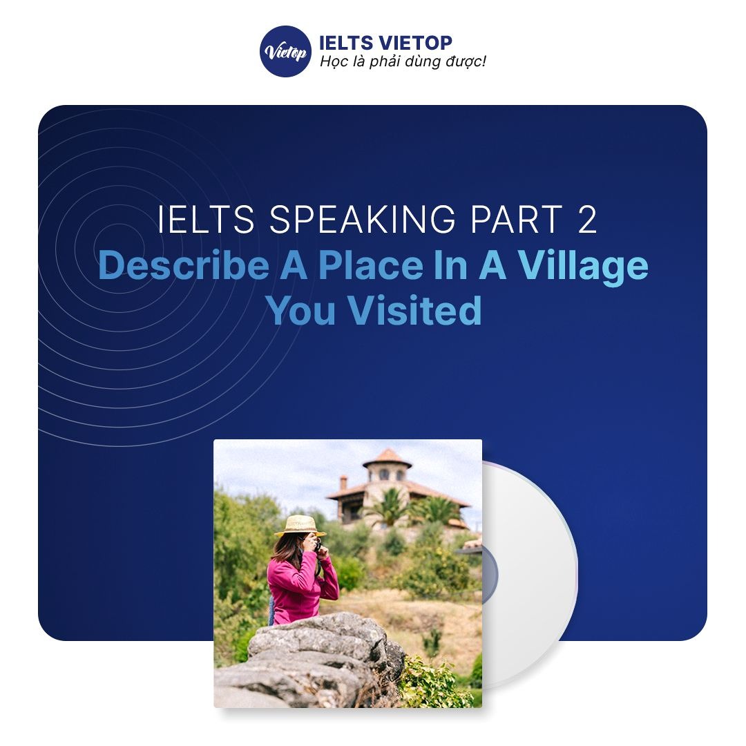 Stream IELTS Speaking Part 2 Sample: Describe A Place In A Village You ...