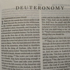 23a. Sermon on the First Commandment—Defining What and Why (6.4–5) [Oct 5, 2025]
