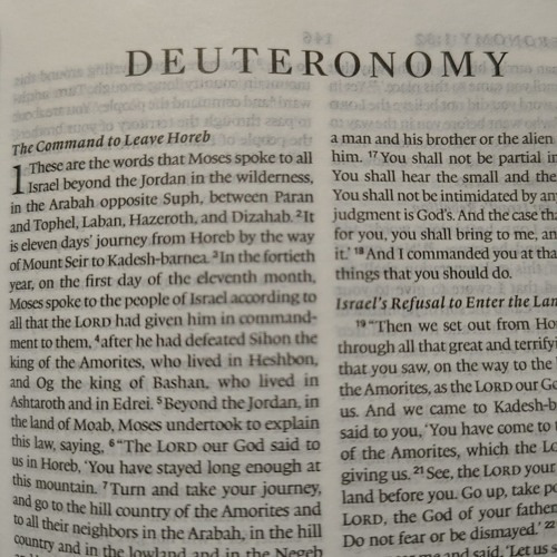 23b. Sermon on the First Commandment—Remembering the What and Why (6.6–9) [Oct 12, 2025]