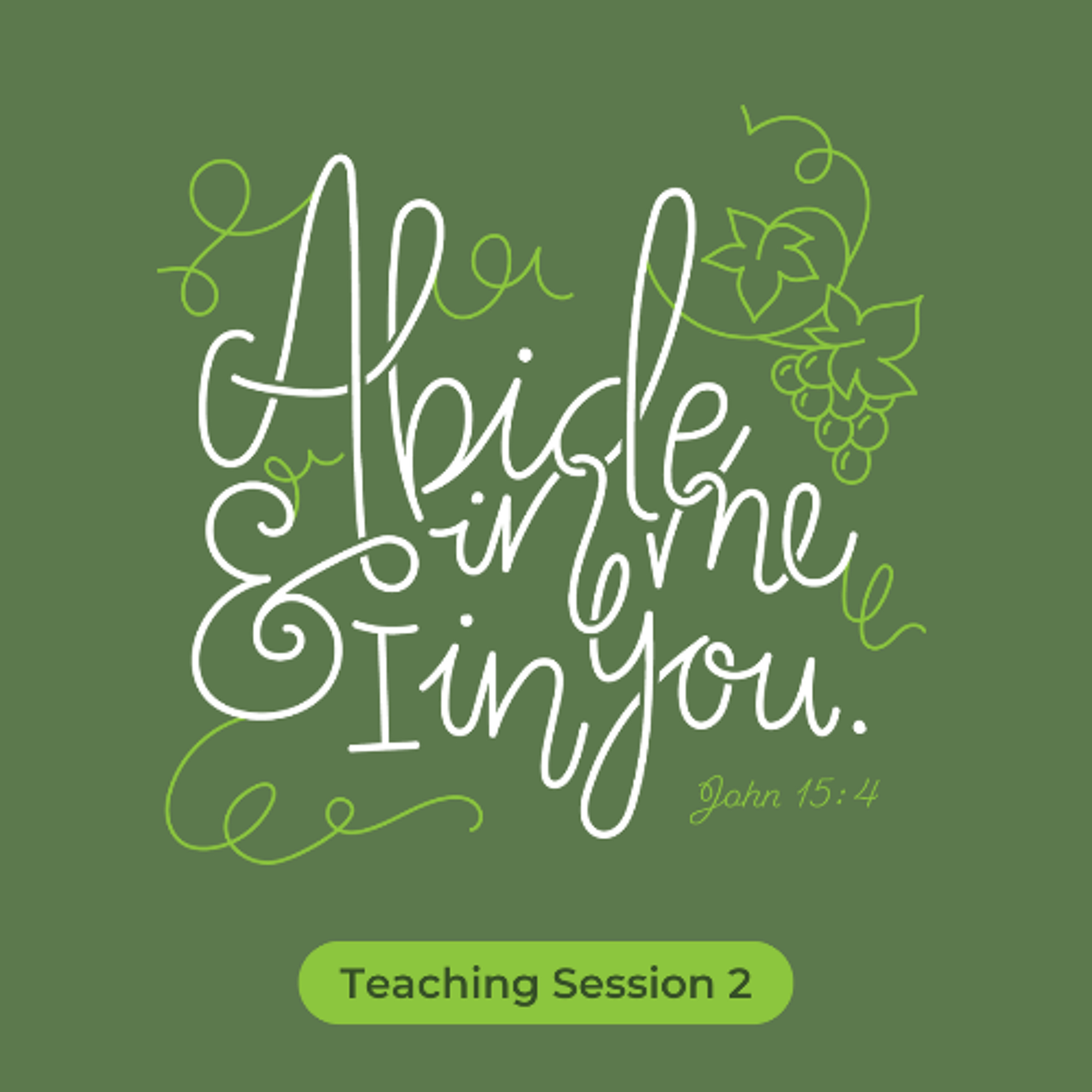 “If you remain in Me and I in you, you will bear much fruit…” [30th July 2025] episode artwork