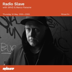 Radio Slave with with SRVD & Marco Faraone - 14 May 2020