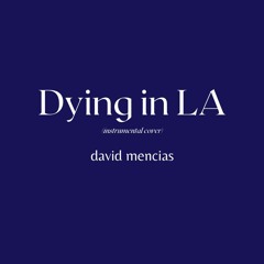 Dying In LA [instrumental cover]