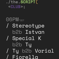 Special K b2b Ty @clvbs Oct 30