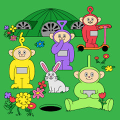 01 Dipsy C-137 TeletubbiesCast #07
